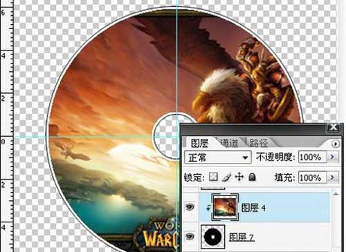 photoshop图文教程制作光盘封面