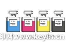 想要香奈儿五号瓶装的惠普打印机墨水吗?